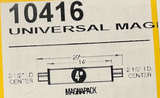 MagnaFlow 10416 - 2.5" Universal Magnapak