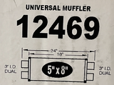 MagnaFlow 12469 - 3" Dual/Dual Universal Muffler